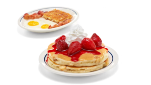 New York Cheesecake Pancakes Combo