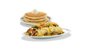 Spinach & Mushroom Omelette